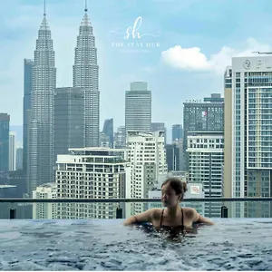 Appartement The Luxe & Colony Klcc Skyline Infinity Pool - 5min To Petronas Tower & Kl Center By The Hub, Kuala Lumpur